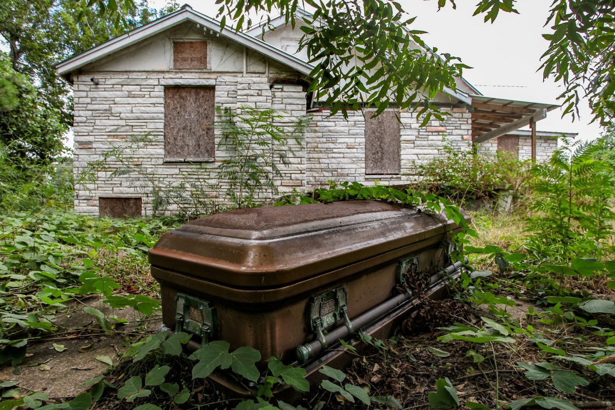 Small Town Funeral Home Abandoned Southeast